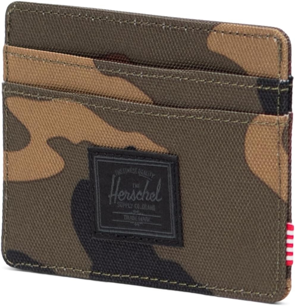 image:imageHerschel Charlie Cardholder WalletWoodland CamoBlack Label