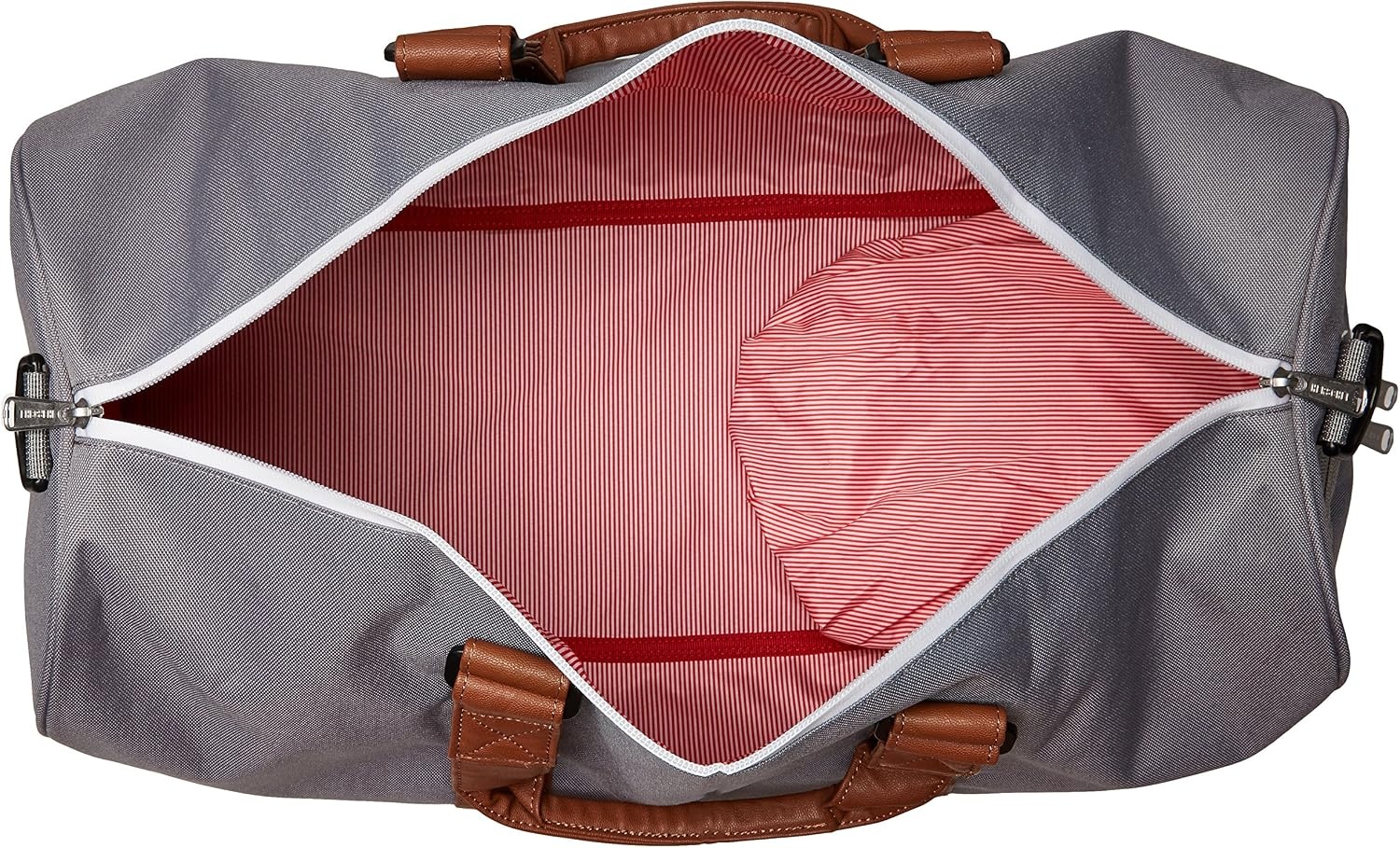 image:imageHerschel Novel Duffel Bag Raven Crosshatch Classic 425LGreyTan Synthetic Leather