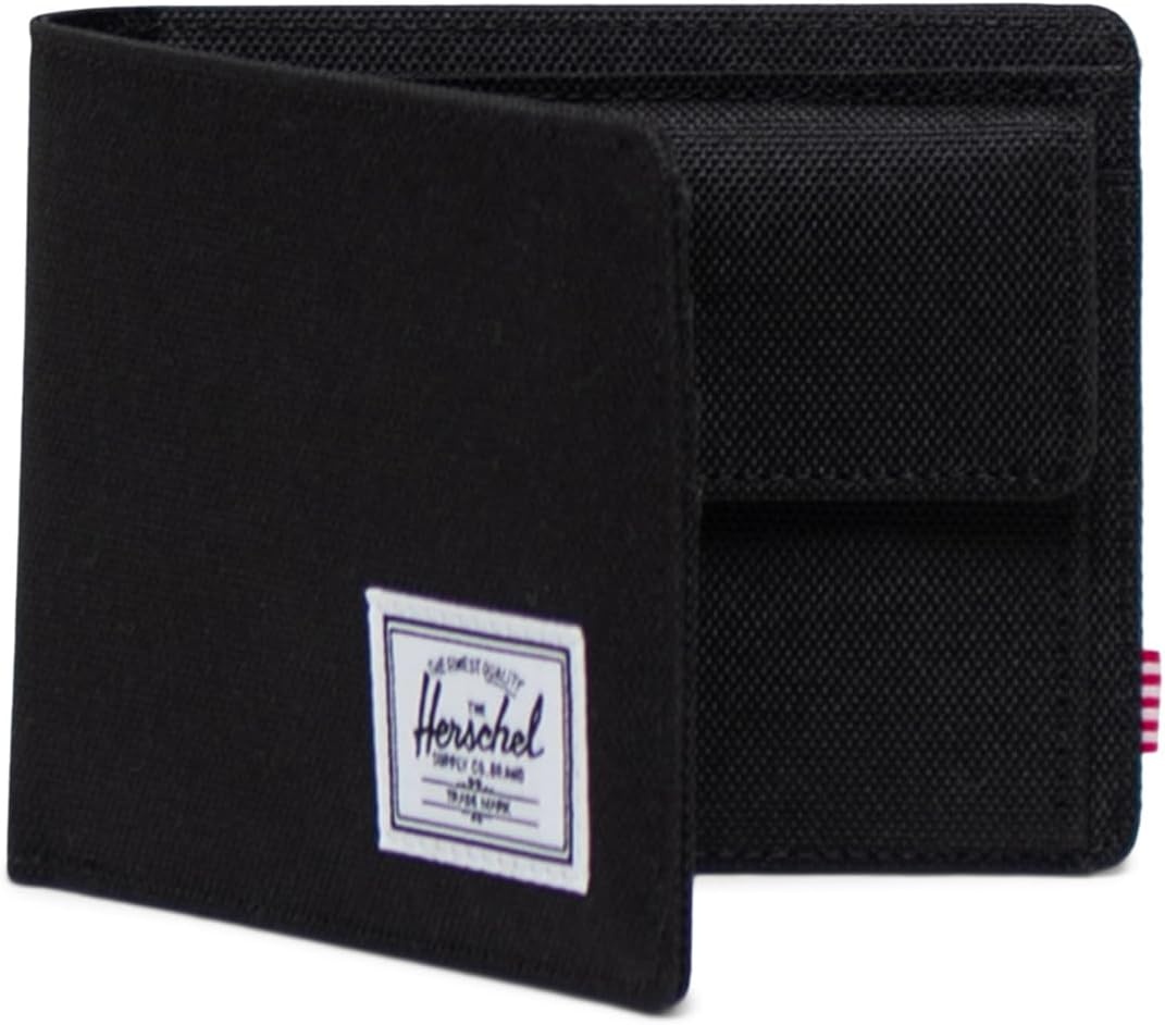 image:imageHerschel Roy Wallet Unisex 600D Polyester RFID Blocking Black TonalBlack