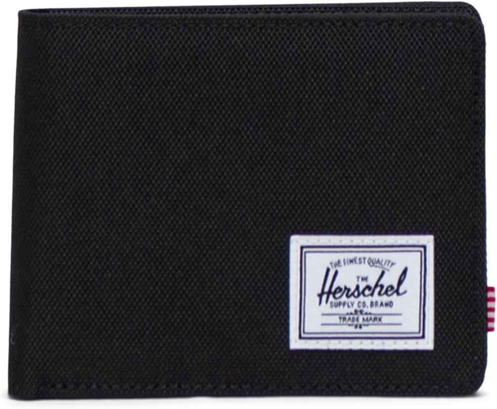 image:imageHerschel Roy Wallet Unisex 600D Polyester RFID Blocking Black TonalBlack