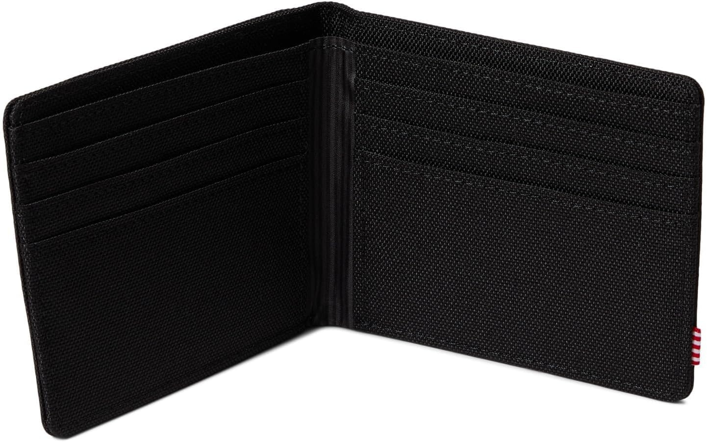 image:imageHerschel Roy Wallet Unisex 600D Polyester RFID Blocking Black TonalBlack