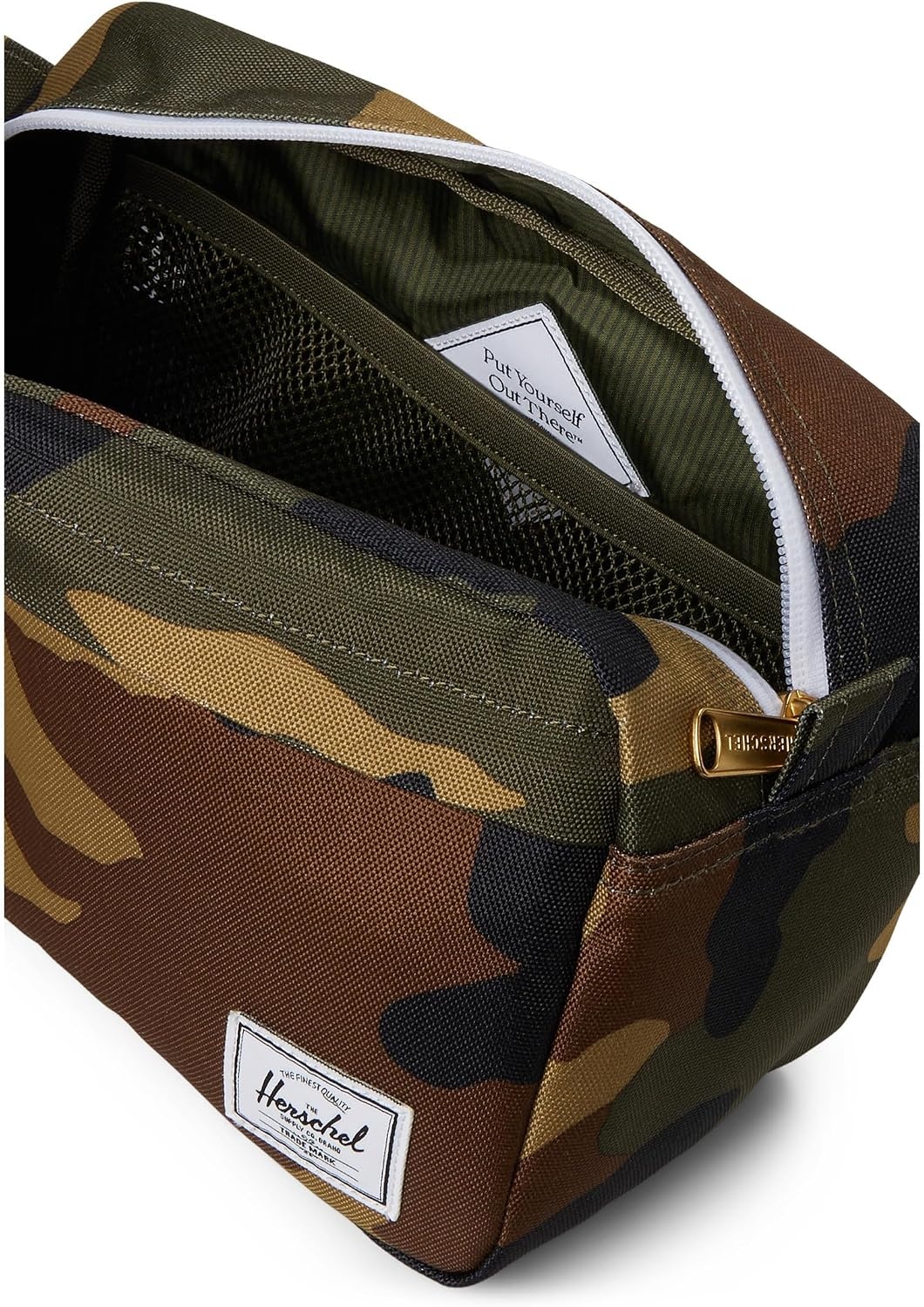 image:imageHerschel Supply Co Chapter Travel KitWoodland Camo
