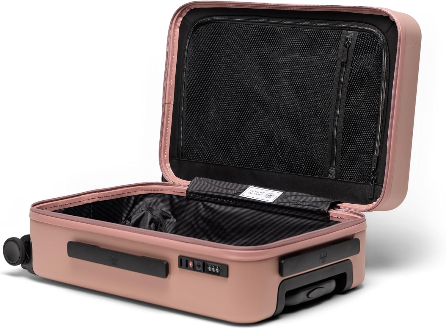 image:imageHerschel Supply Co Heritage Hardshell Medium Luggage EXP Black One SizeAsh Rose