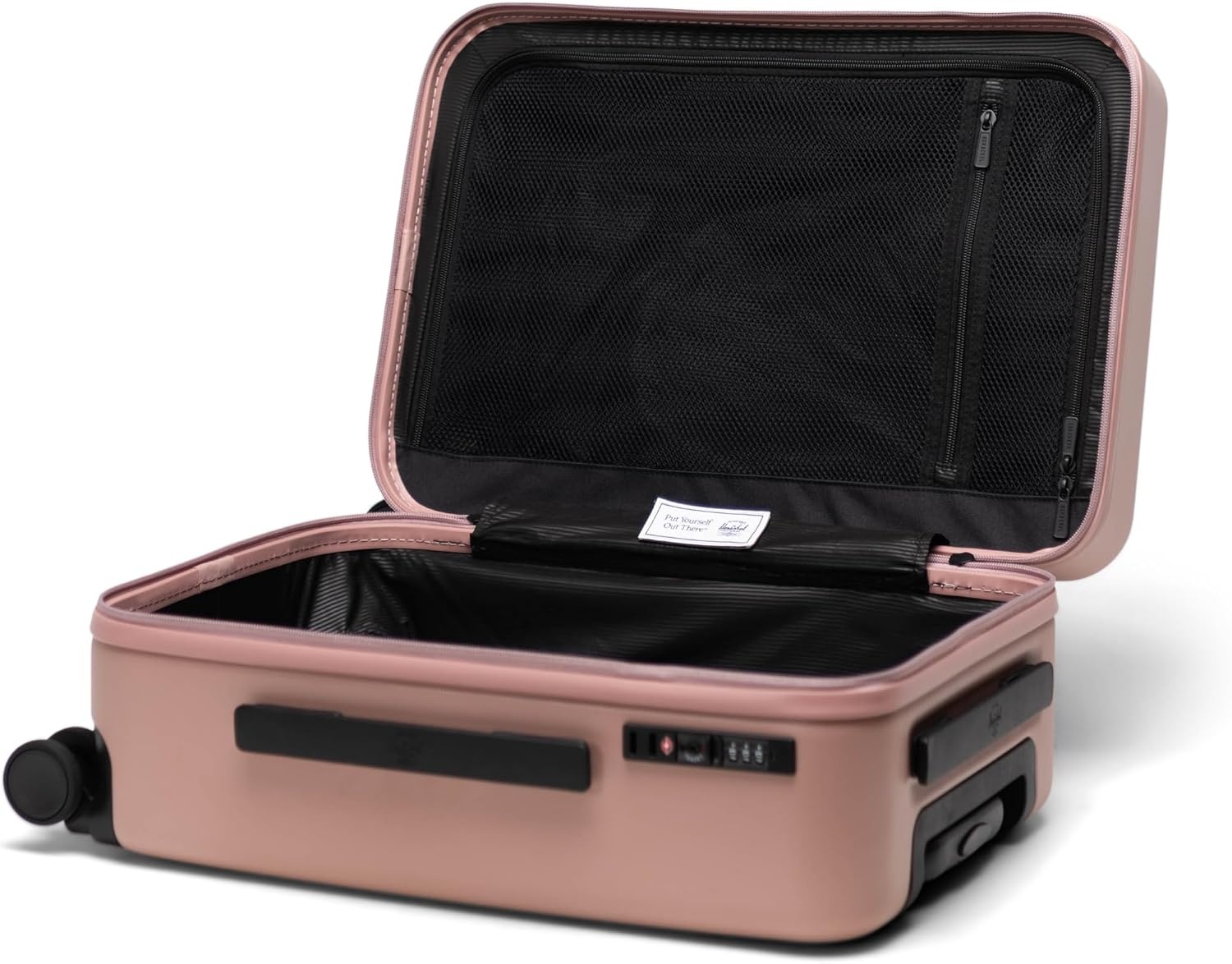 image:imageHerschel Supply Co Heritage Hardshell Medium Luggage EXP Black One SizeAsh Rose