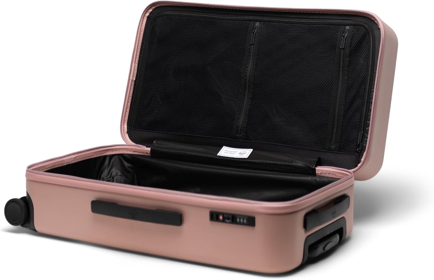 image:imageHerschel Supply Co Heritage Hardshell Medium Luggage EXP Black One SizeAsh Rose