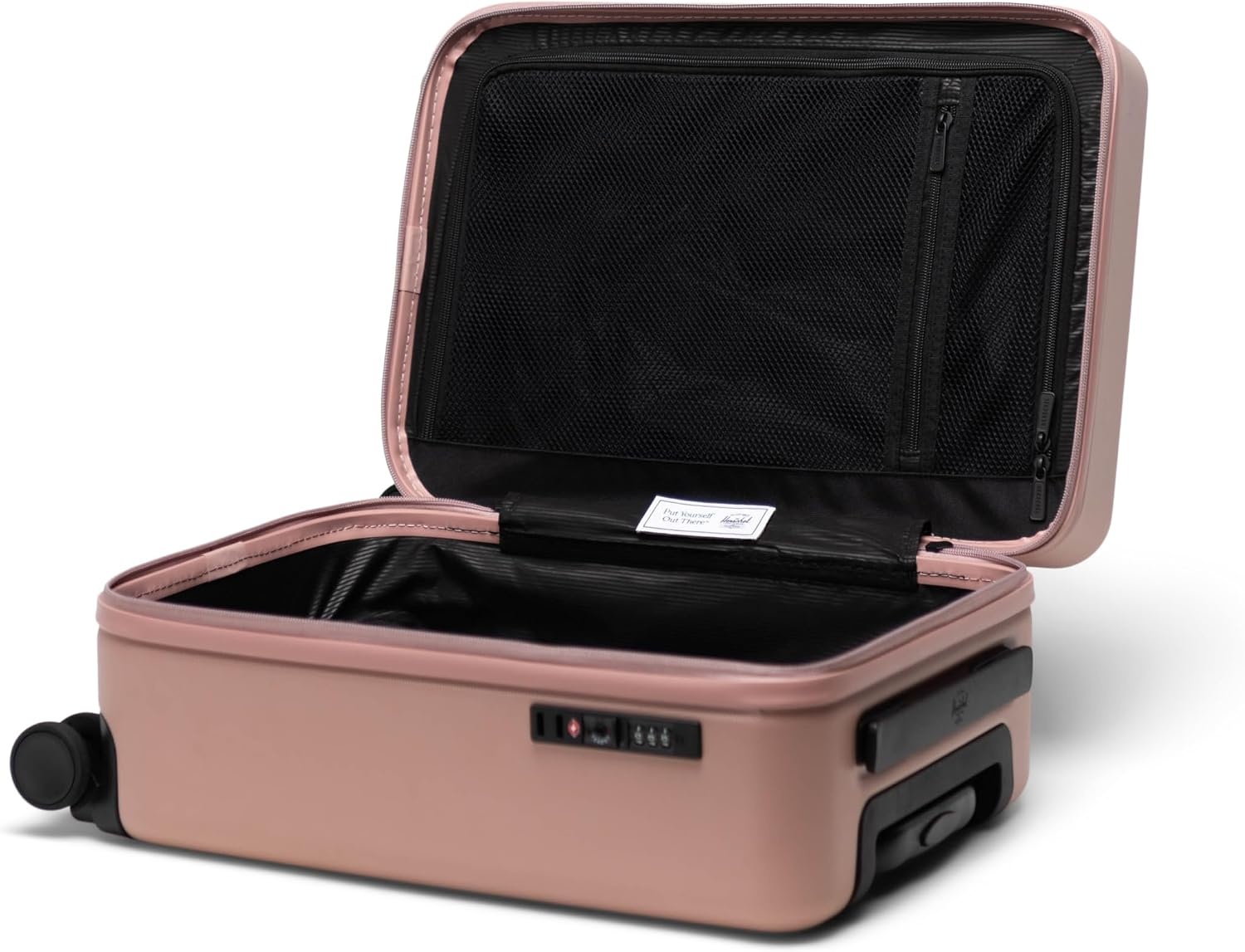 image:imageHerschel Supply Co Heritage Hardshell Medium Luggage EXP Black One SizeAsh Rose