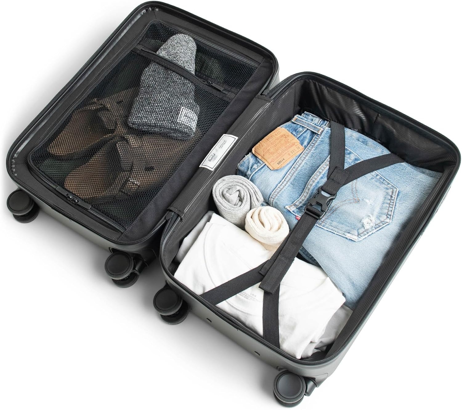 image:imageHerschel Supply Co Heritage Hardshell Medium Luggage EXP Black One SizeBlack