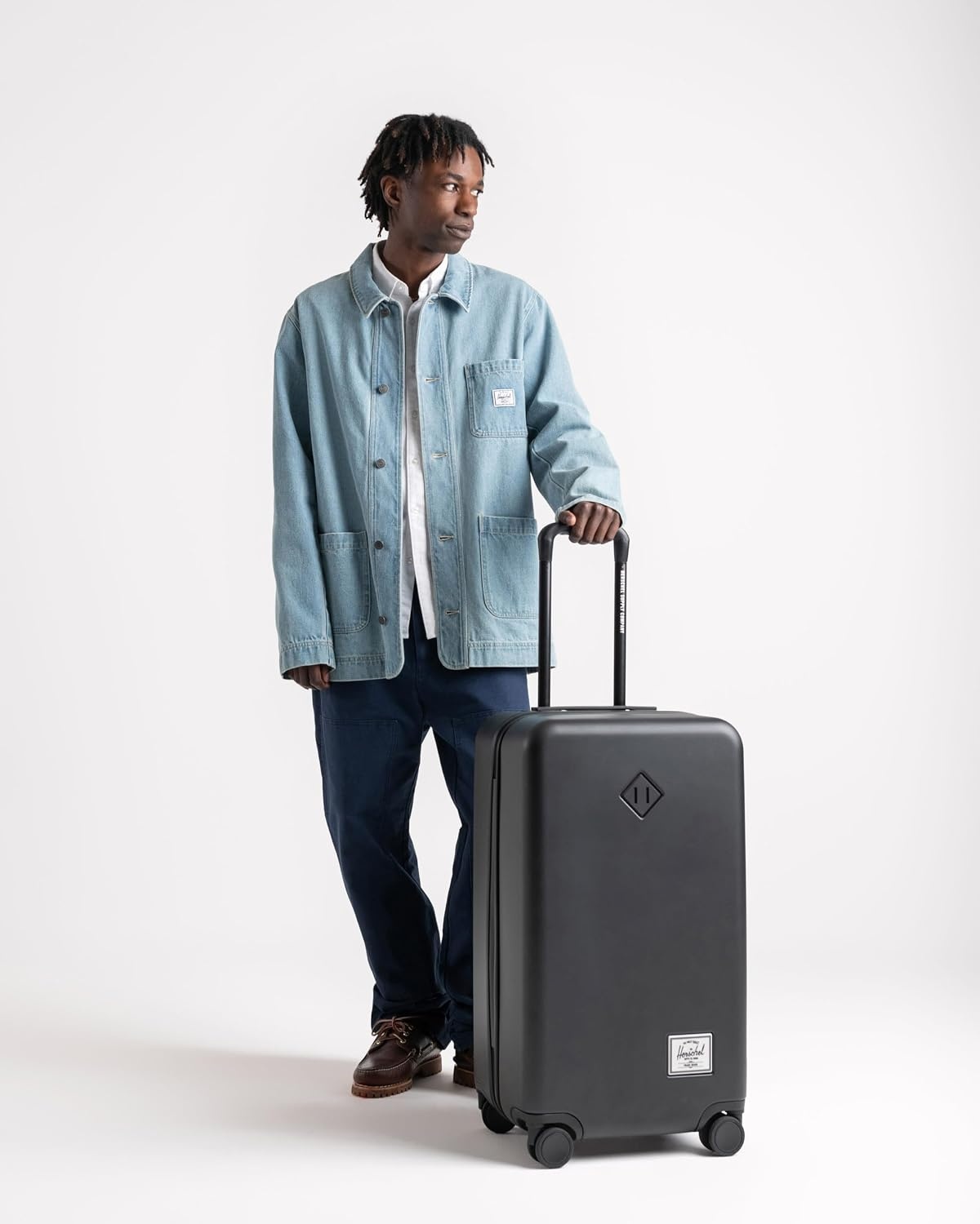 image:imageHerschel Supply Co Heritage Hardshell Medium Luggage EXP Black One SizeBlack