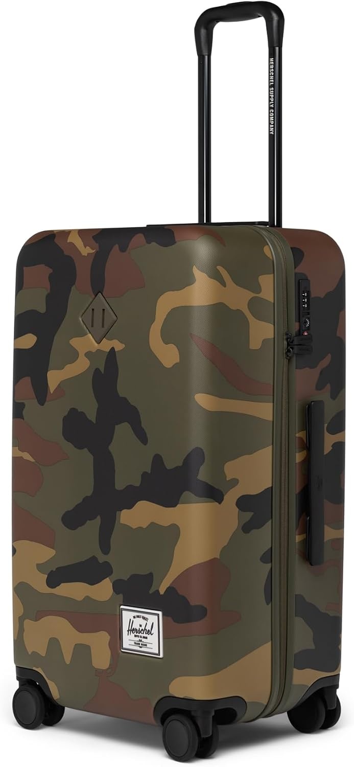 image:imageHerschel Supply Co Heritage Hardshell Medium Luggage EXP Black One SizeWoodland Camo