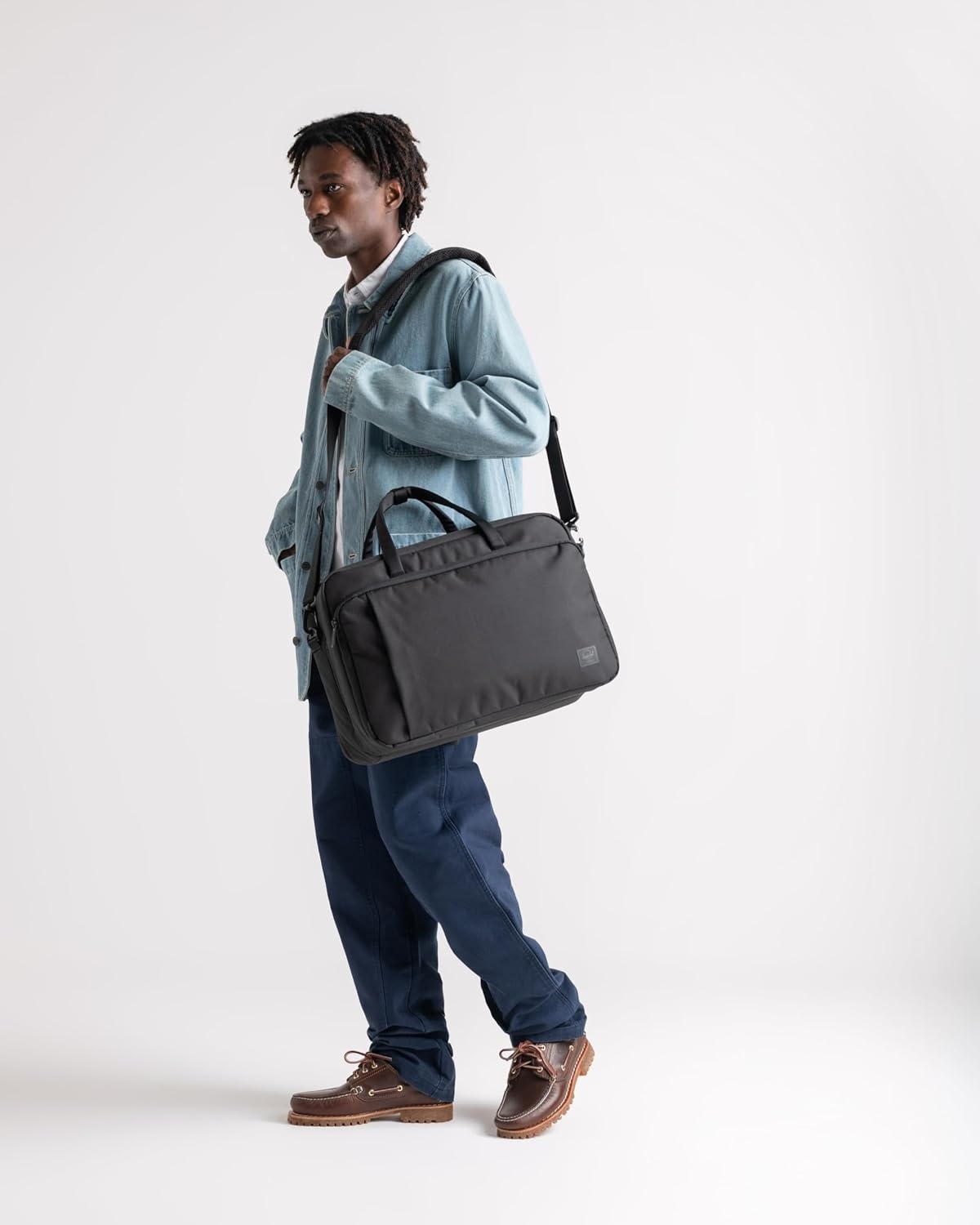 image:imageHerschel Supply Co Unisex Bowen Duffel Tech BagIvy Green