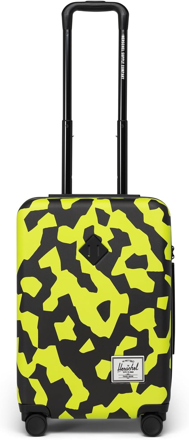 image:imageHerschel Supply Co Unisex Heritage Hardshell Luggage Ivy Green Medium 27 inchShadow Pixel Lime Punch