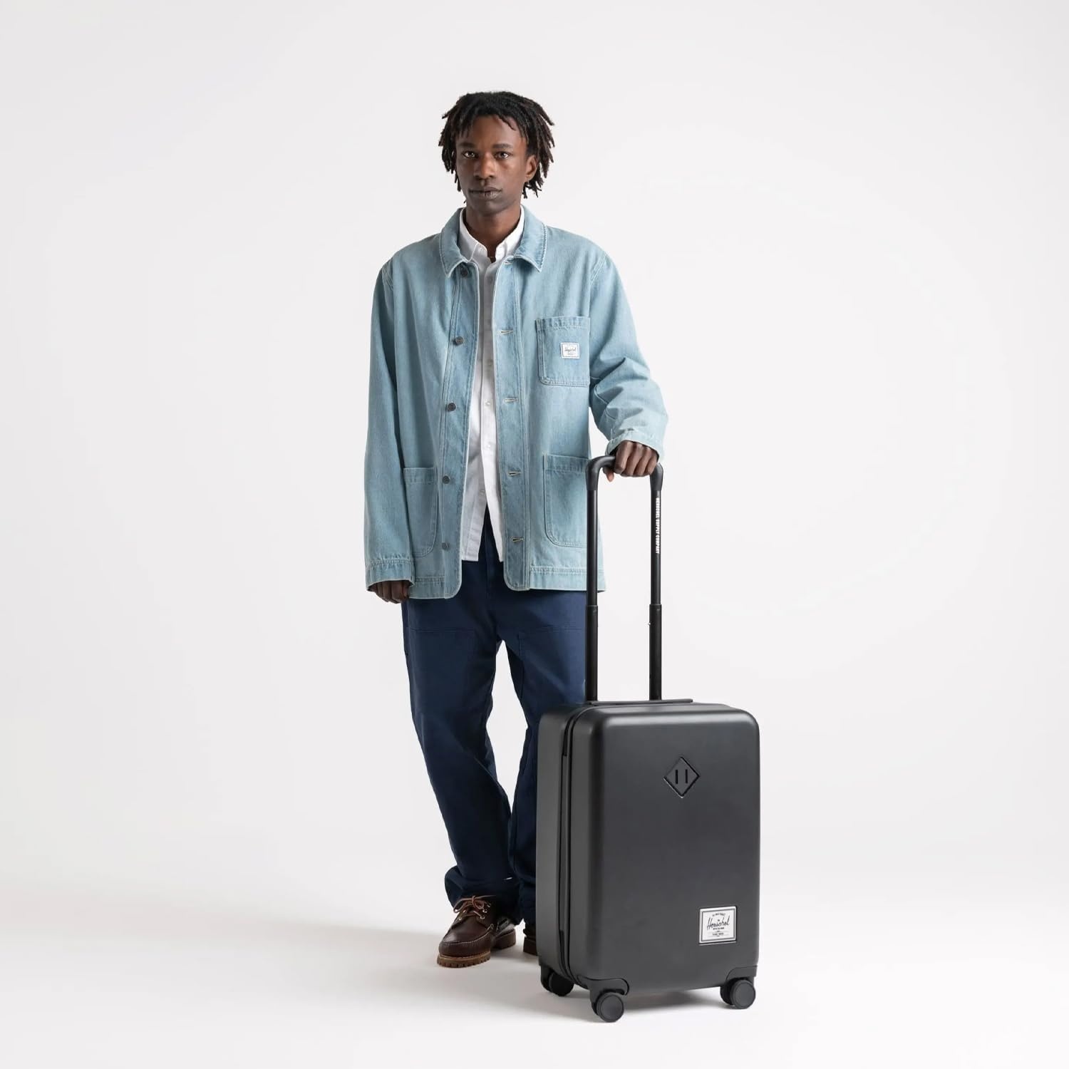 image:imageHerschel Supply Co Unisex Heritage Hardshell Luggage Ivy Green Medium 27 inchShadow Pixel Lime Punch