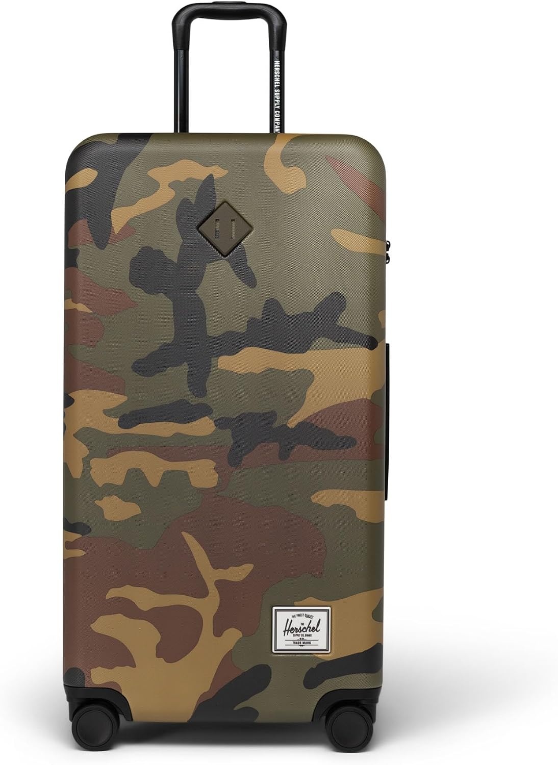 image:imageHerschel Supply Co Unisex Heritage Hardshell Luggage Ivy Green Medium 27 inchWoodland Camo