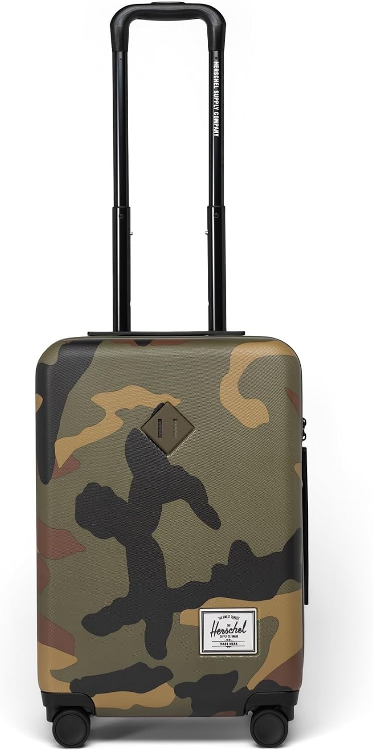 image:imageHerschel Supply Co Unisex Heritage Hardshell Luggage Ivy Green Medium 27 inchWoodland Camo