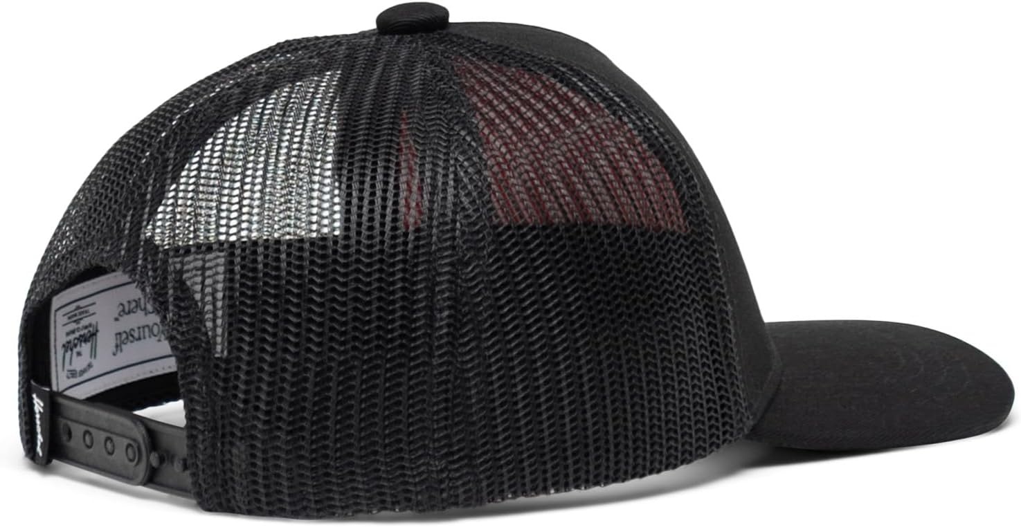 image:imageHerschel Supply Co Whaler Cotton Mesh Baby Cap 618 Months Black