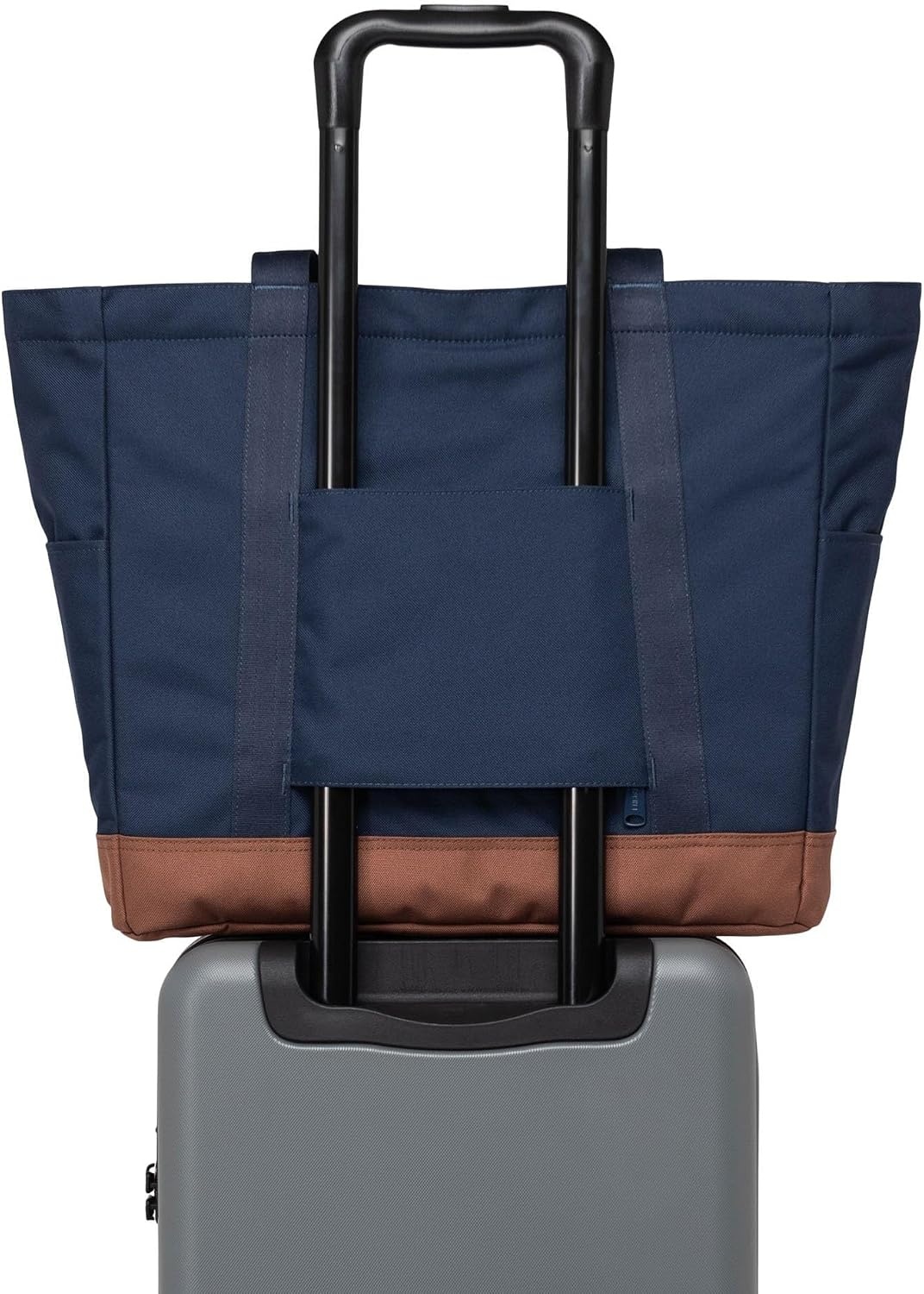 image:imageHerschel Unisex Heritage ToteNavySaddle Brown