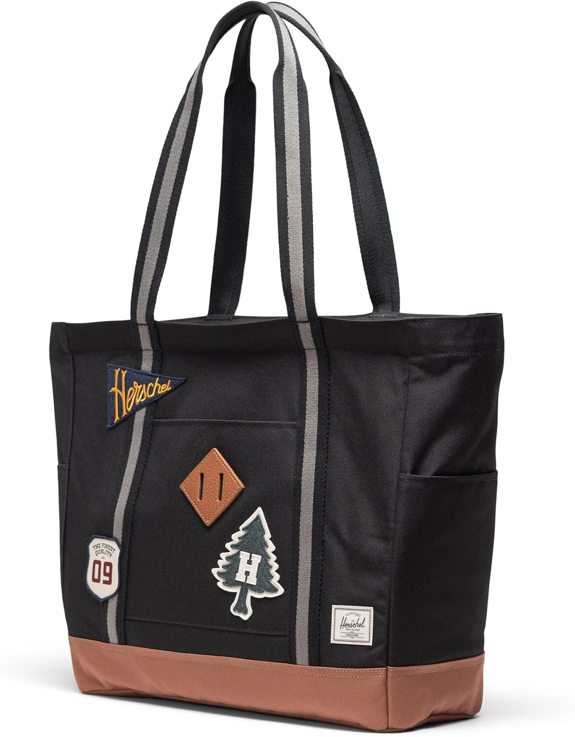 image:imageHerschel Unisex Heritage TotePatches Black