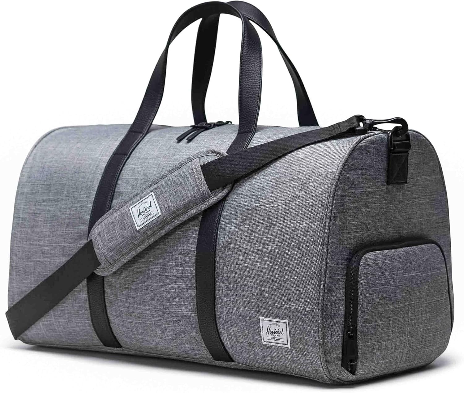 image:imageHerschel Unisex Novel DuffleRaven Crosshatch