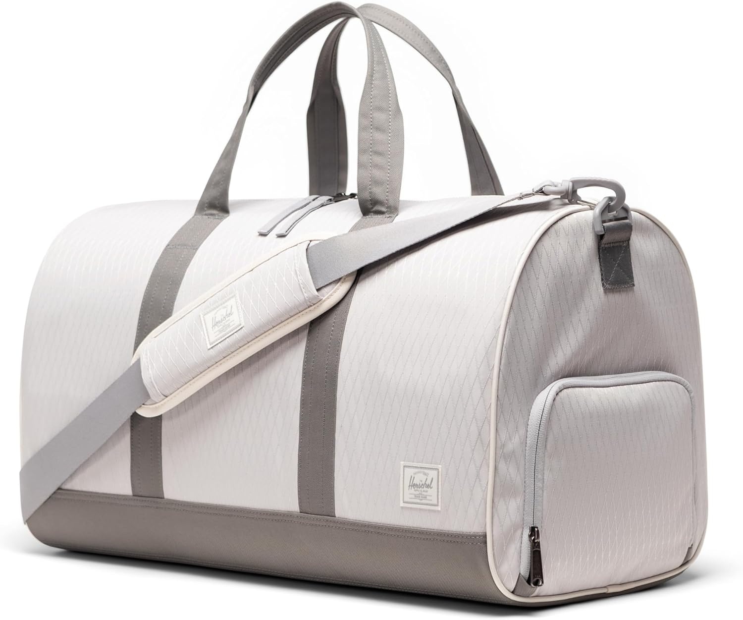 image:imageHerschel Unisex Novel DuffleVapor DiamondCharcoal Gray Limited Edition