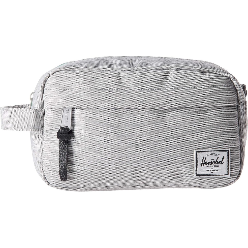 image:imageHerschel Chapter Toiletry KitLight Grey CrosshatchBlack
