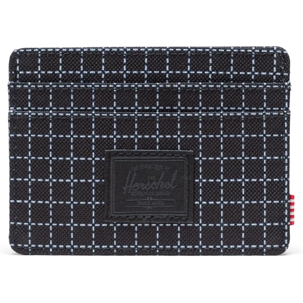 image:imageHerschel Charlie Cardholder WalletGrid Black Limited Edition