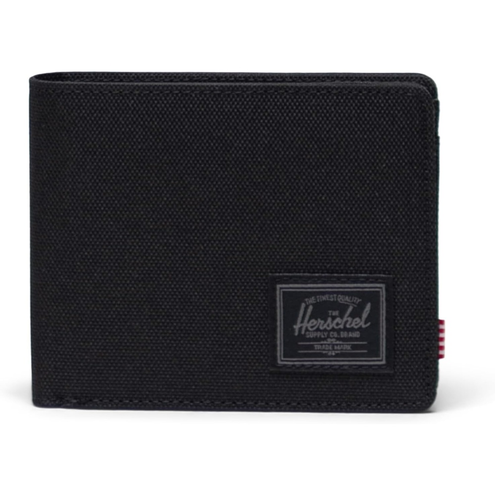 image:imageHerschel Roy Wallet Unisex 600D Polyester RFID Blocking Black TonalBlack Tonal New