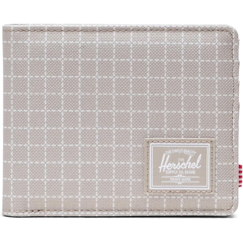 image:imageHerschel Roy Wallet Unisex 600D Polyester RFID Blocking Black TonalGrid  London Fog Limited Edition