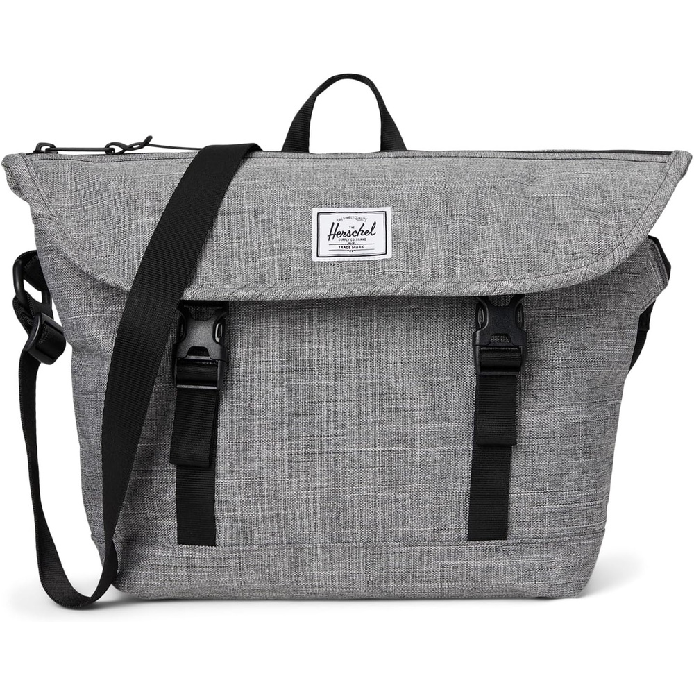image:imageHerschel Supply Co Cove MessengerRaven Crosshatch