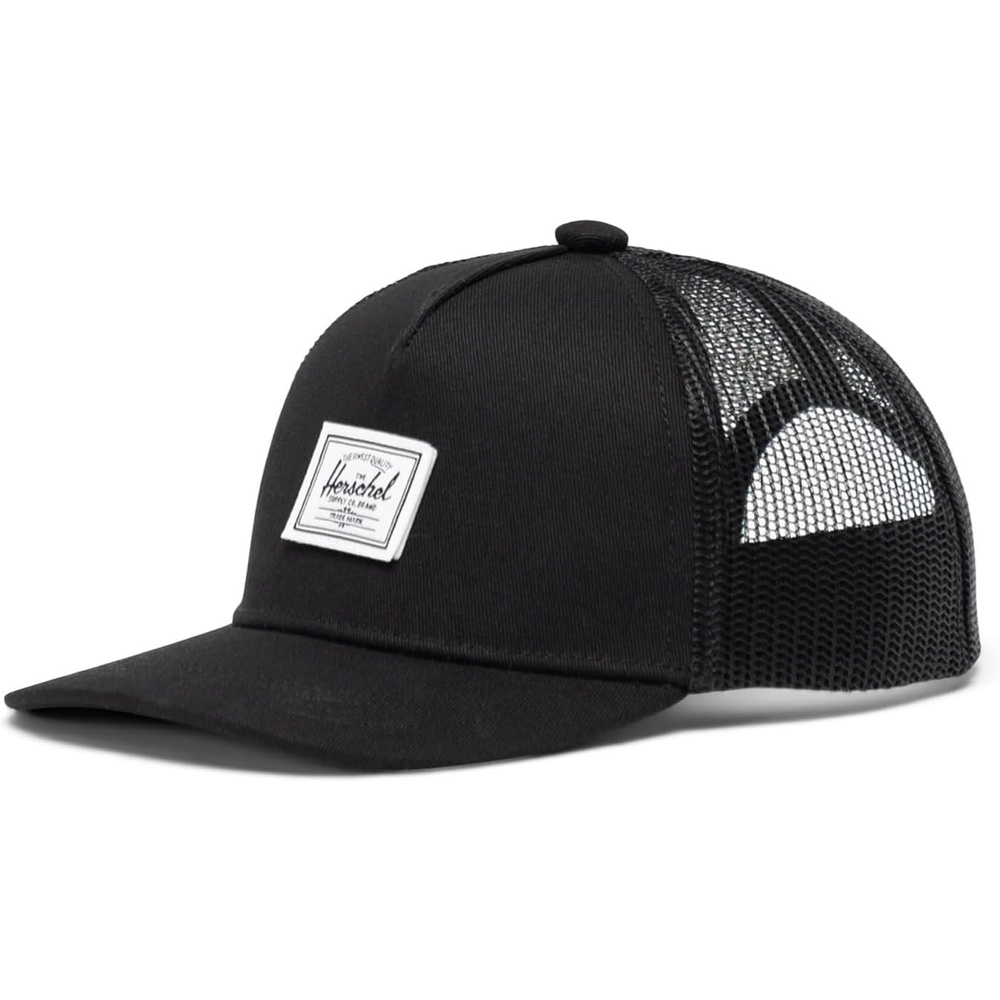 image:imageHerschel Supply Co Whaler Cotton Mesh Baby Cap 618 Months Black
