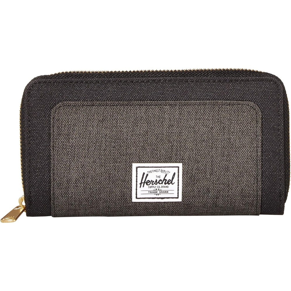 image:imageHerschel Thomas Polyester WalletRfid Blocking BlackBlack Crosshatch