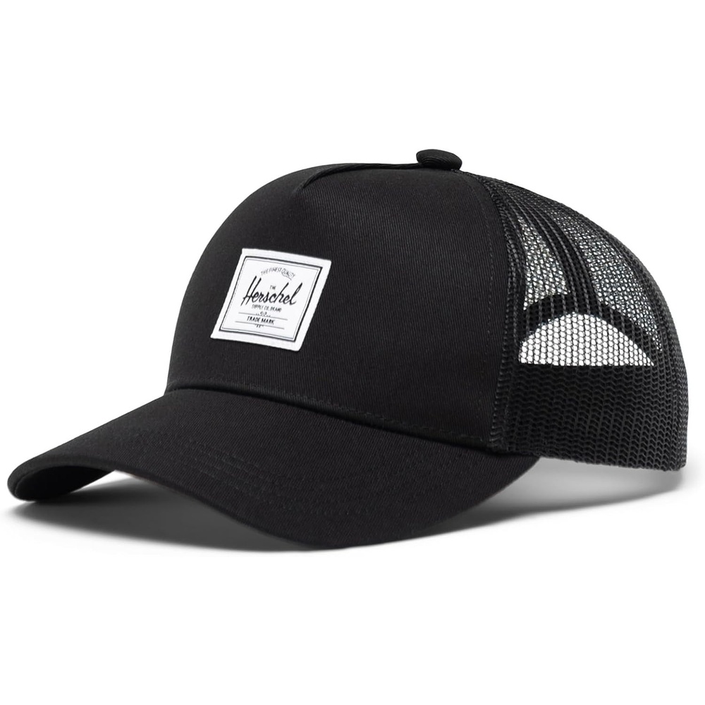 image:imageHerschel Unisex Adult Whaler Cotton Mesh Kids CapBlack