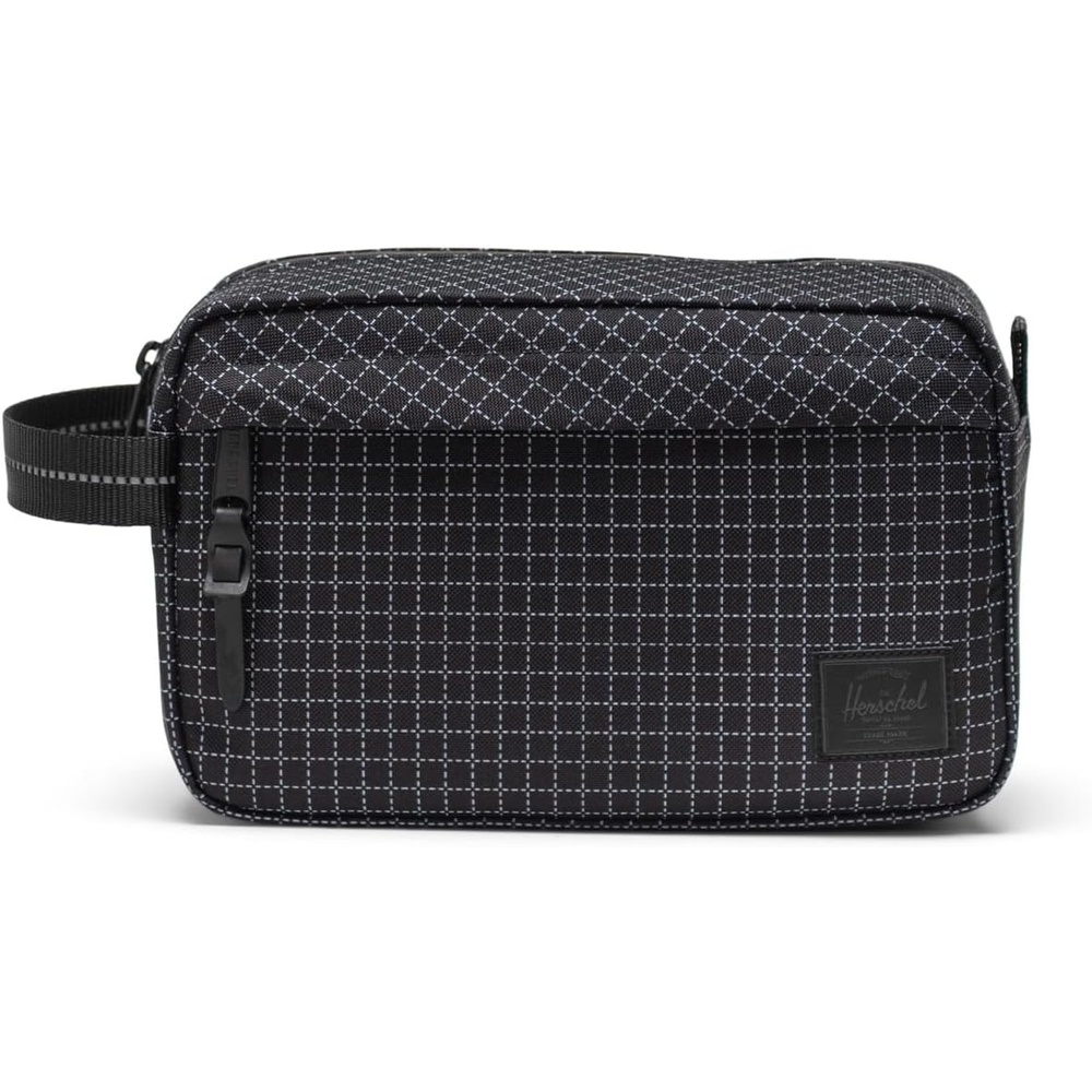 image:imageHerschel Unisex Chapter Travel KitGrid Black Limited Edition