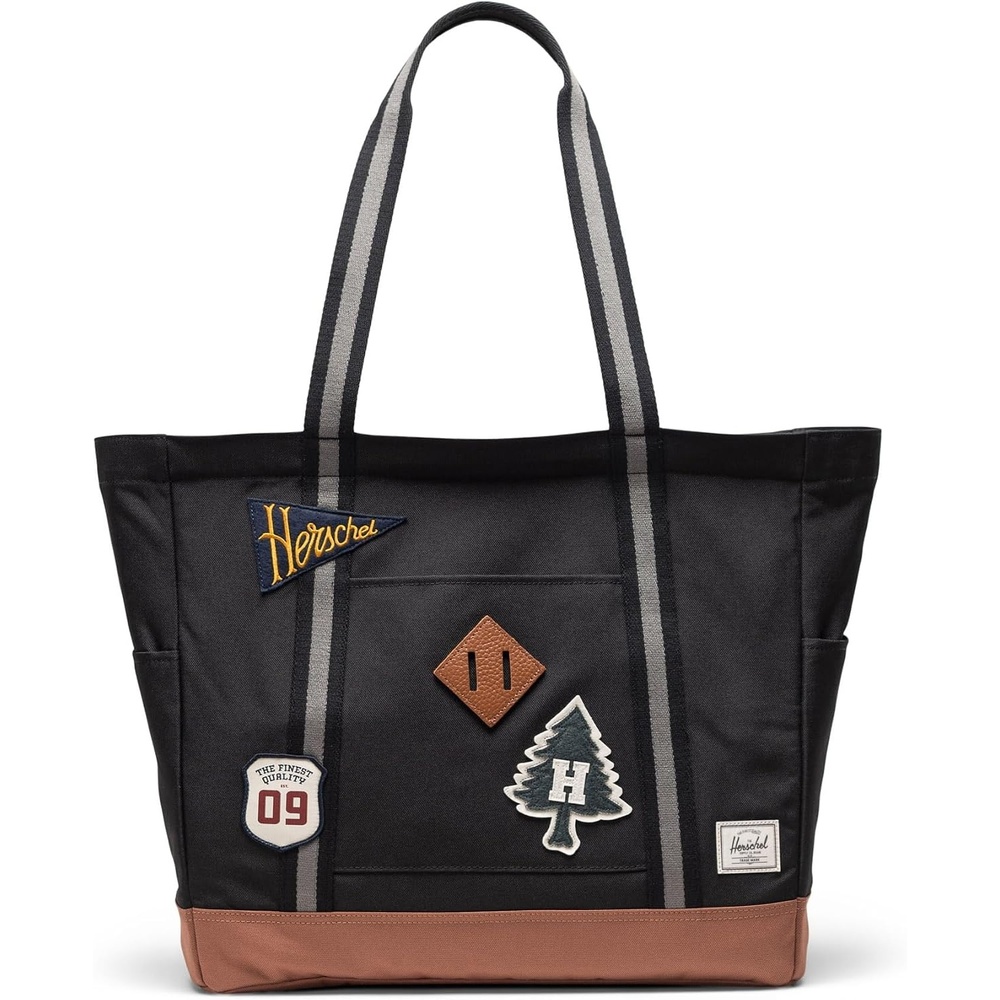 image:imageHerschel Unisex Heritage TotePatches Black