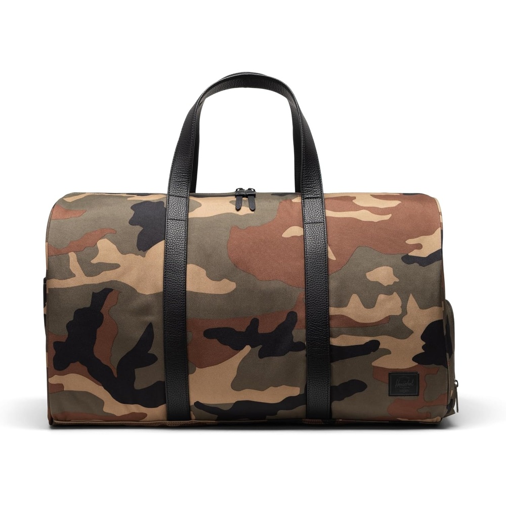 image:imageHerschel Unisex Novel DuffleWoodland CamoBlack Label