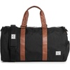 Black/Tan Synthetic Leather