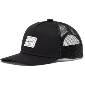 Herschel Supply Co. Whaler Cotton Mesh Baby Cap 6-18 Months, Black