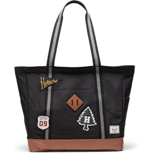 Herschel Unisex Heritage Tote(Patches Black)