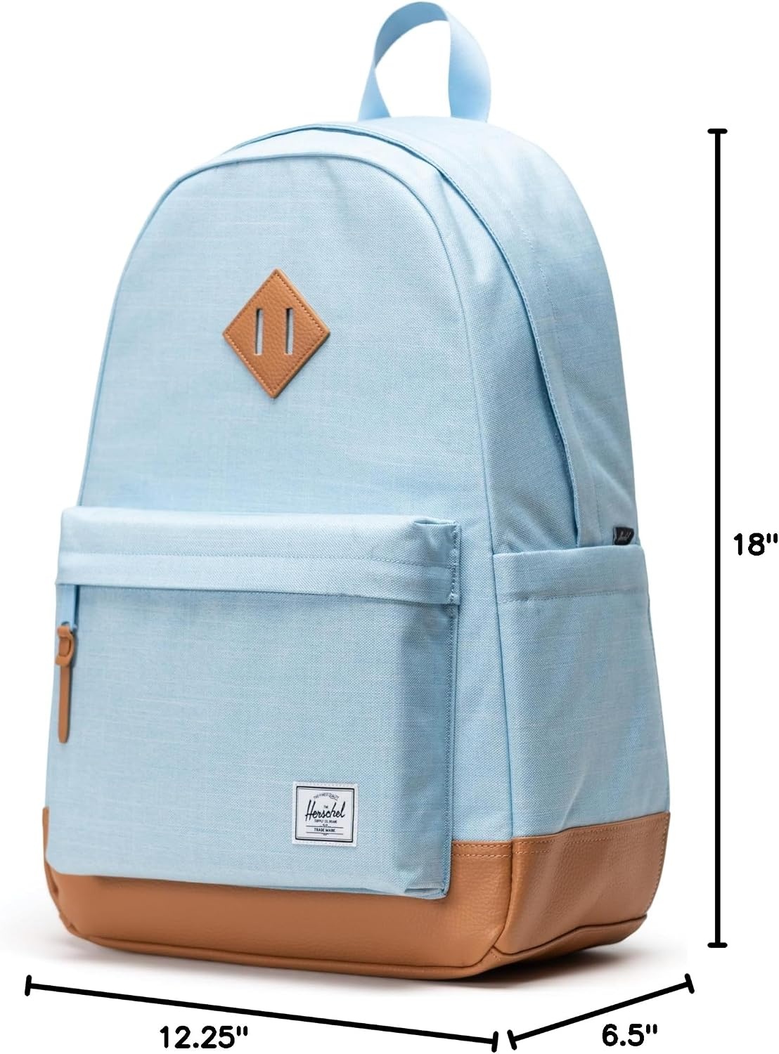 image:imageHerschel Heritage BackpackBlue Bell CrosshatchNatural Limited Edition