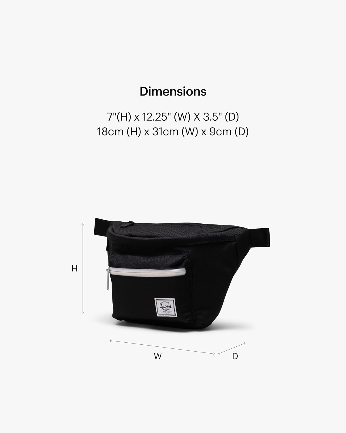 image:imageHerschel Pop Quiz Hip PackBlack