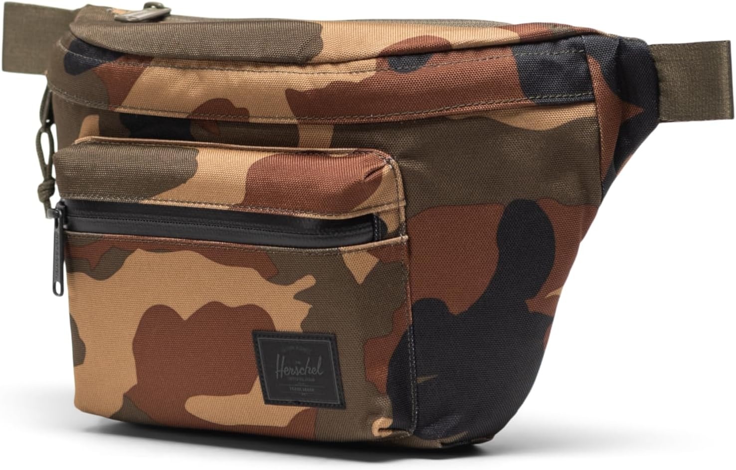 image:imageHerschel Pop Quiz Hip PackWoodland CamoBlack Label