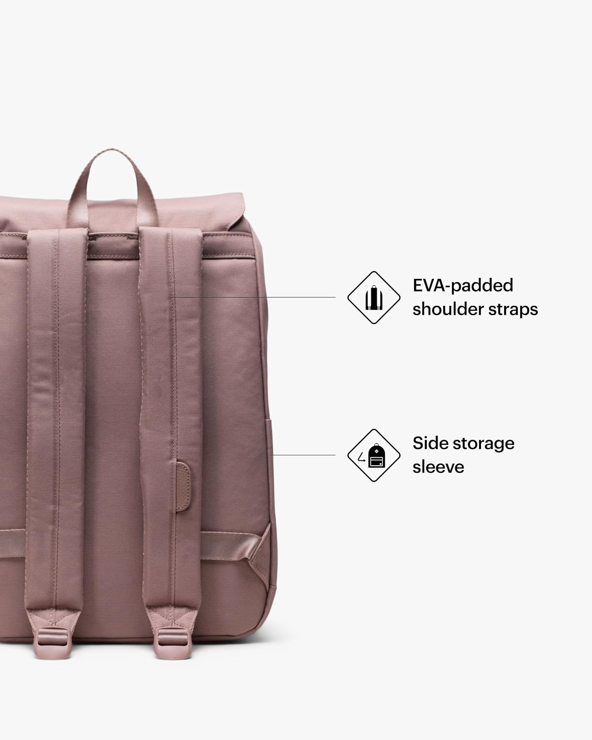 image:imageHerschel Retreat Backpack Black Standard 23LAsh Rose
