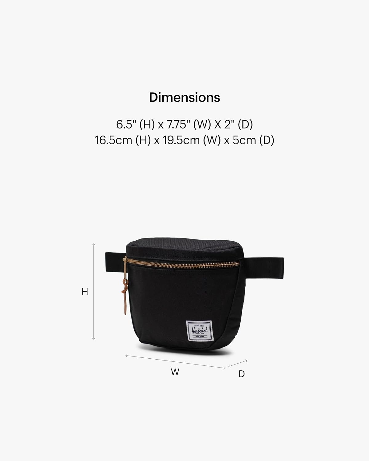image:imageHerschel Settlement Hip PackBlack