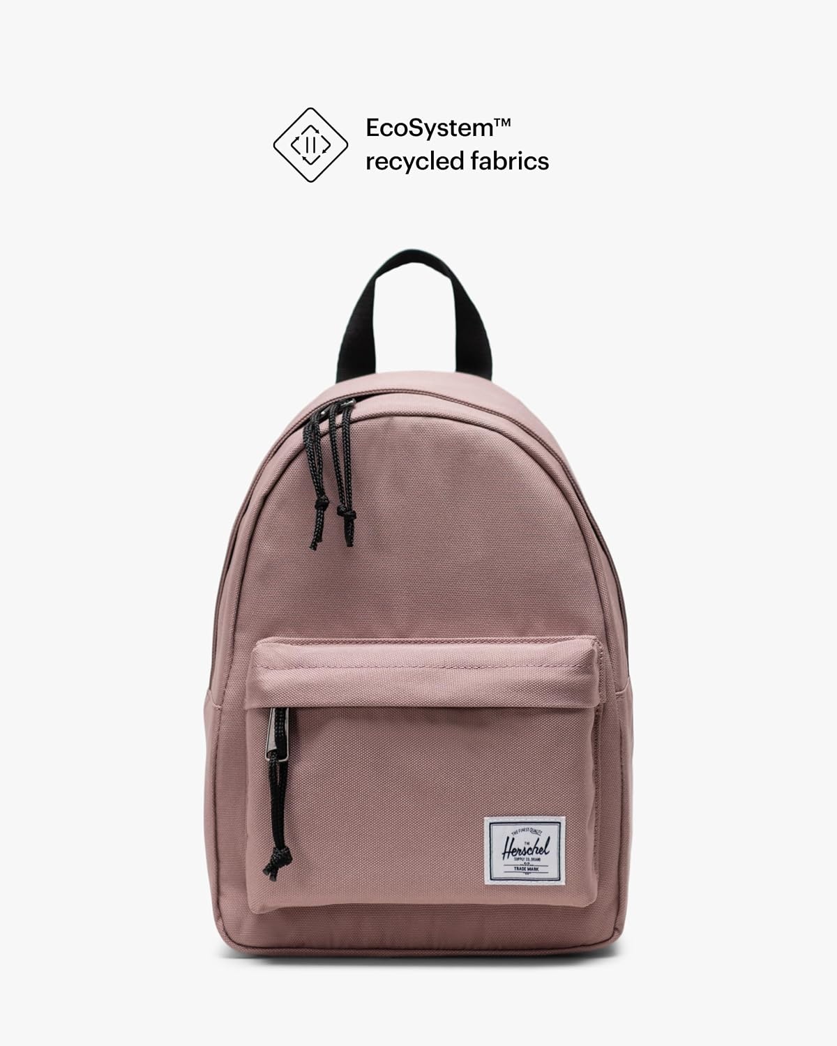 image:imageHerschel Supply Co Classic Backpack Raven Crosshatch Mod 20LAsh Rose