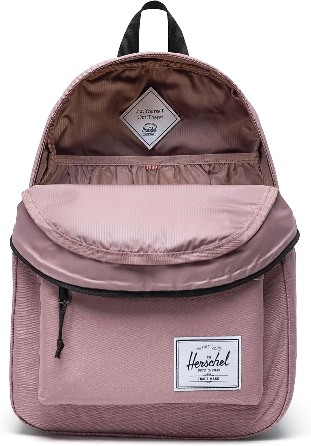 image:imageHerschel Supply Co Classic Backpack Raven Crosshatch Mod 20LAsh Rose