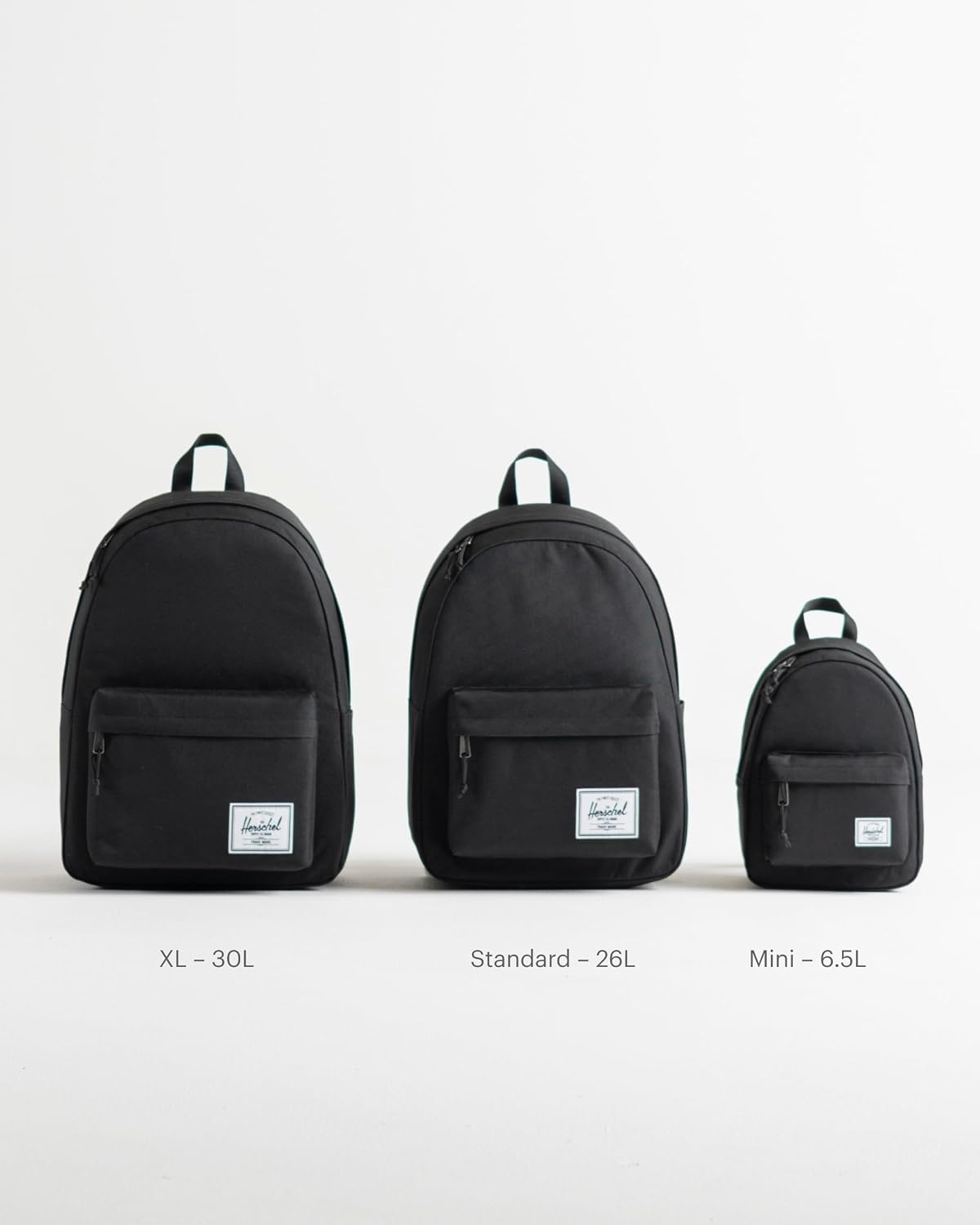 image:imageHerschel Supply Co Classic Backpack Raven Crosshatch Mod 20LAsh Rose