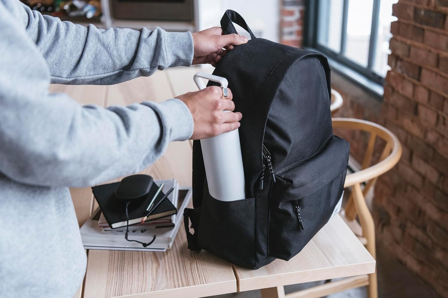 image:imageHerschel Supply Co Classic Backpack Raven Crosshatch Mod 20LBlack