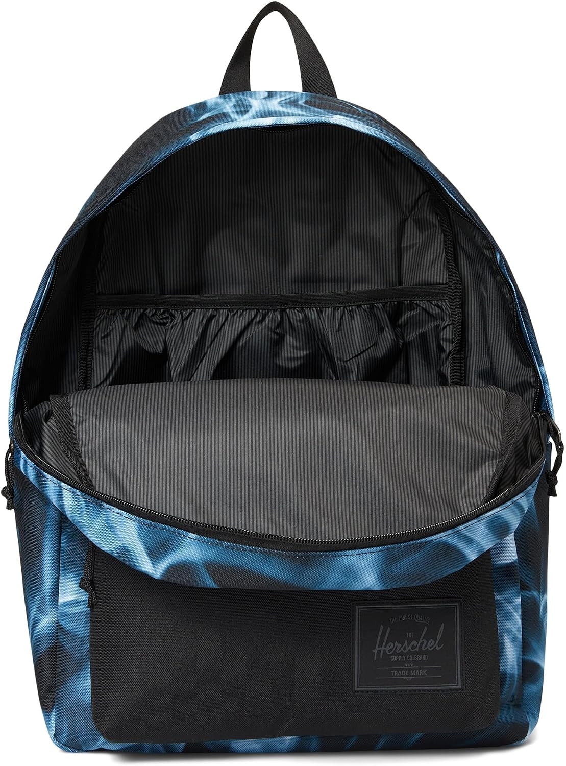 image:imageHerschel Supply Co Classic Backpack Raven Crosshatch Mod 20LFlames Blue Heaven Limited Edition