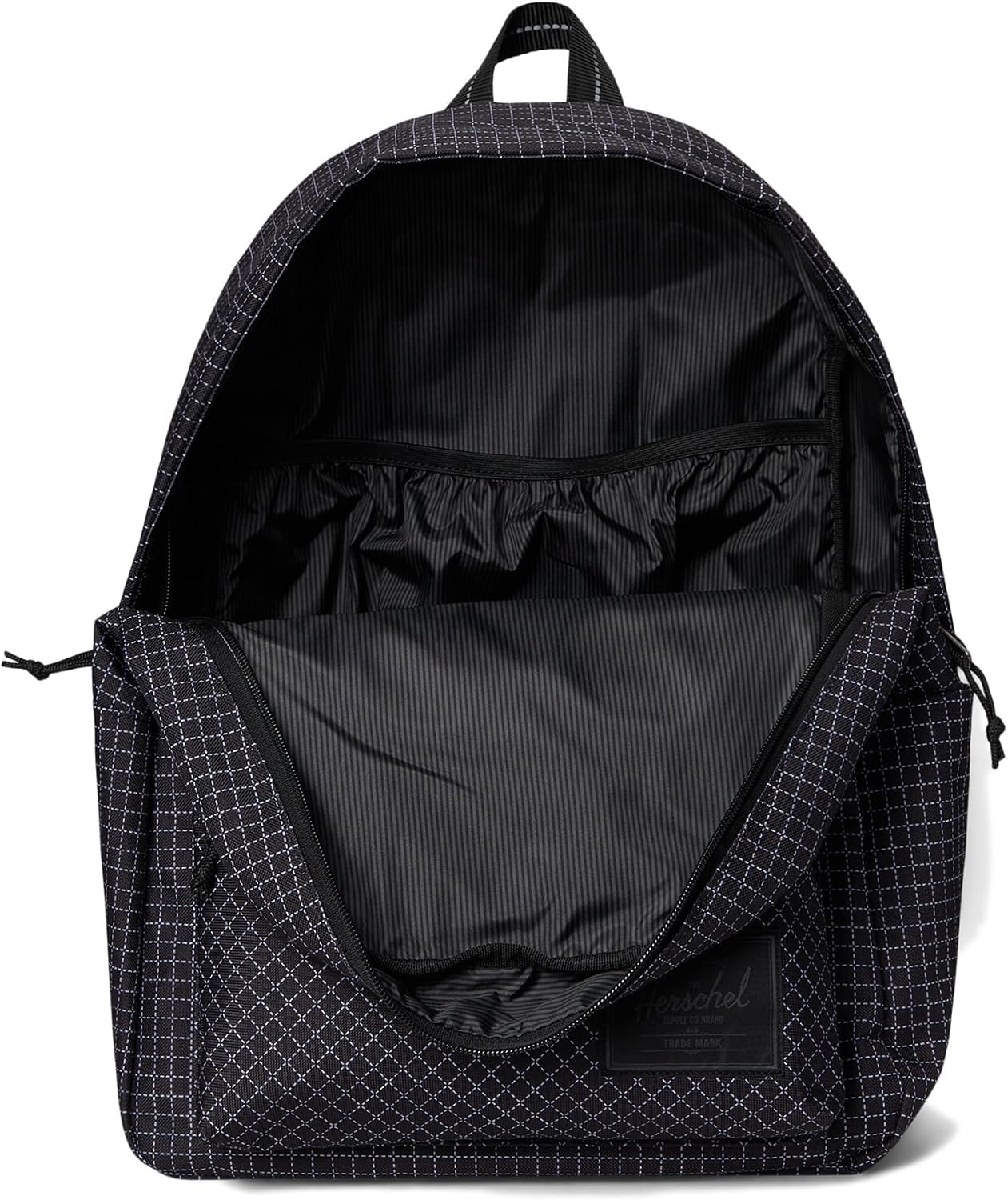 image:imageHerschel Supply Co Classic Backpack Raven Crosshatch Mod 20LGrid Black Limited Edition