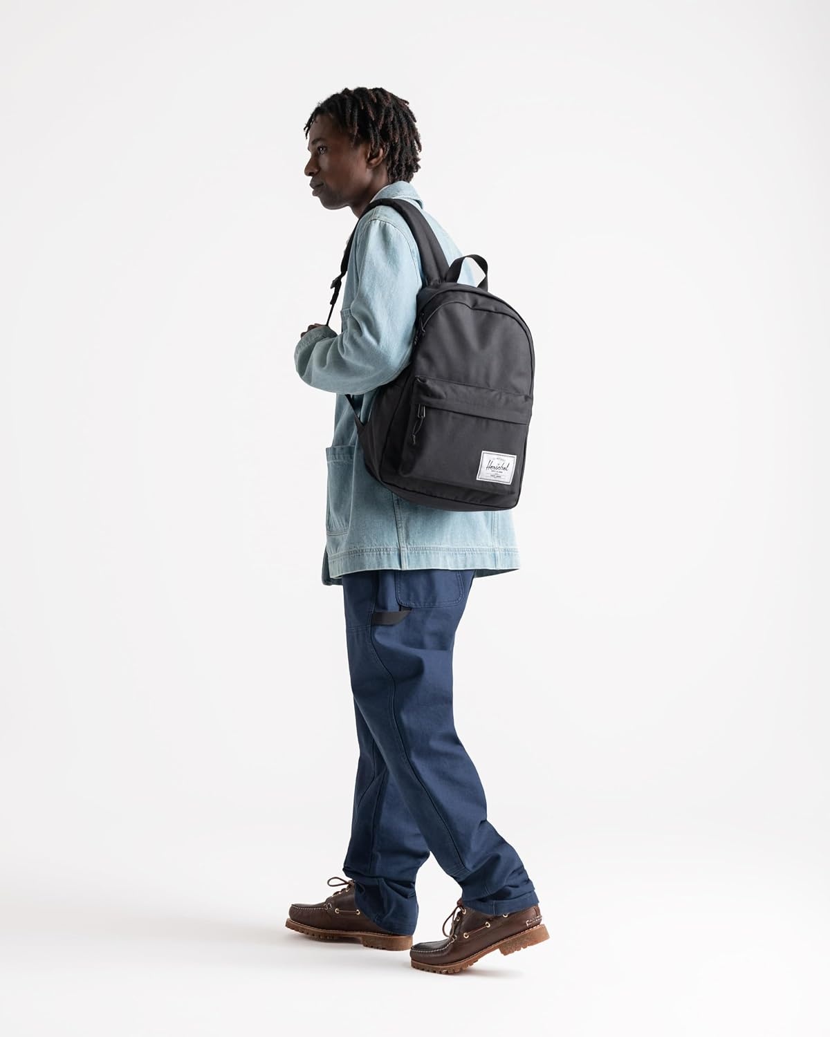 image:imageHerschel Supply Co Classic Backpack Raven Crosshatch Mod 20LNavy