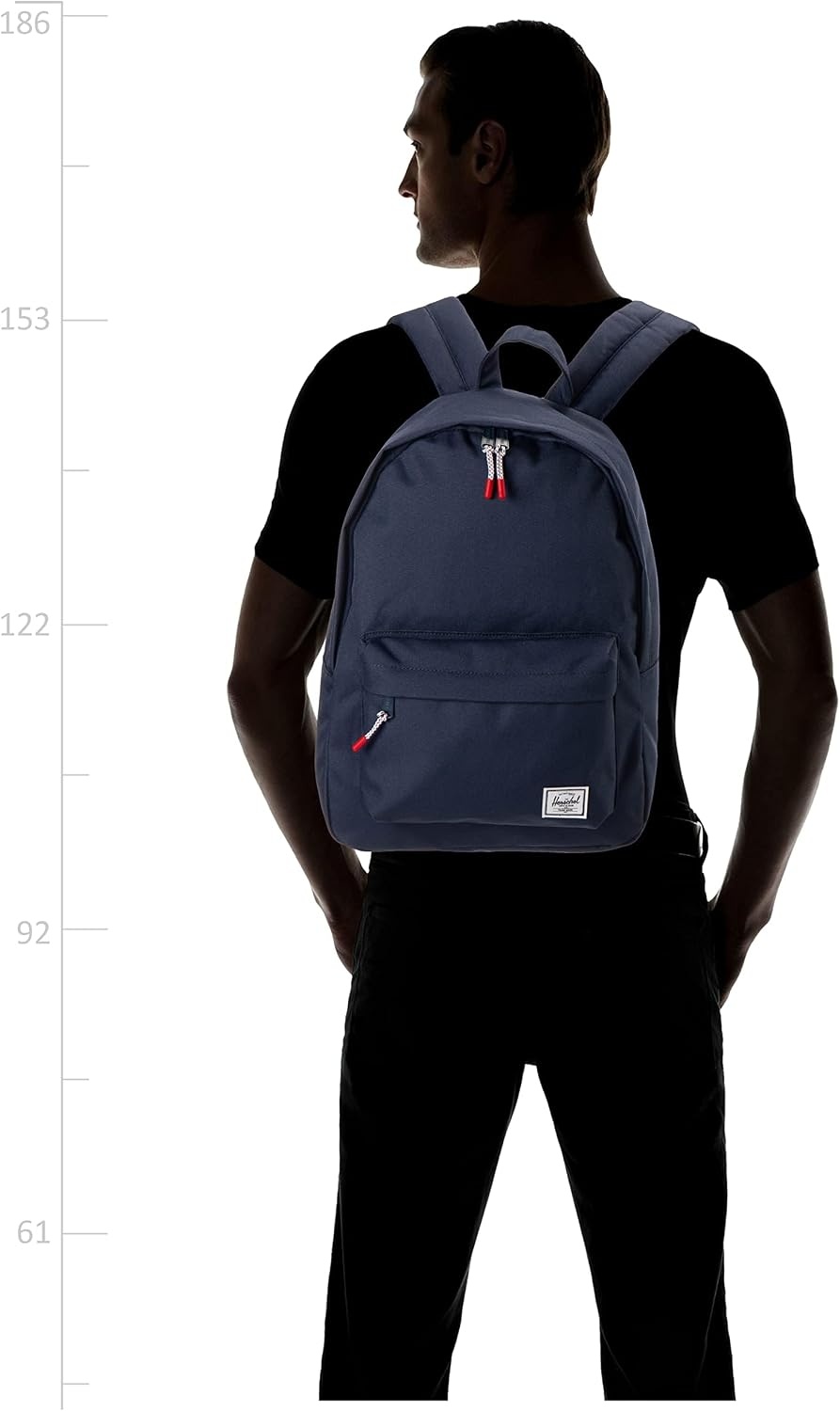 image:imageHerschel Supply Co Classic Backpack Raven Crosshatch Mod 20LNavy